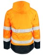 JOBMAN 1383 Gefütterte Shelljacke Hi-Vis Jacken personalisierbar