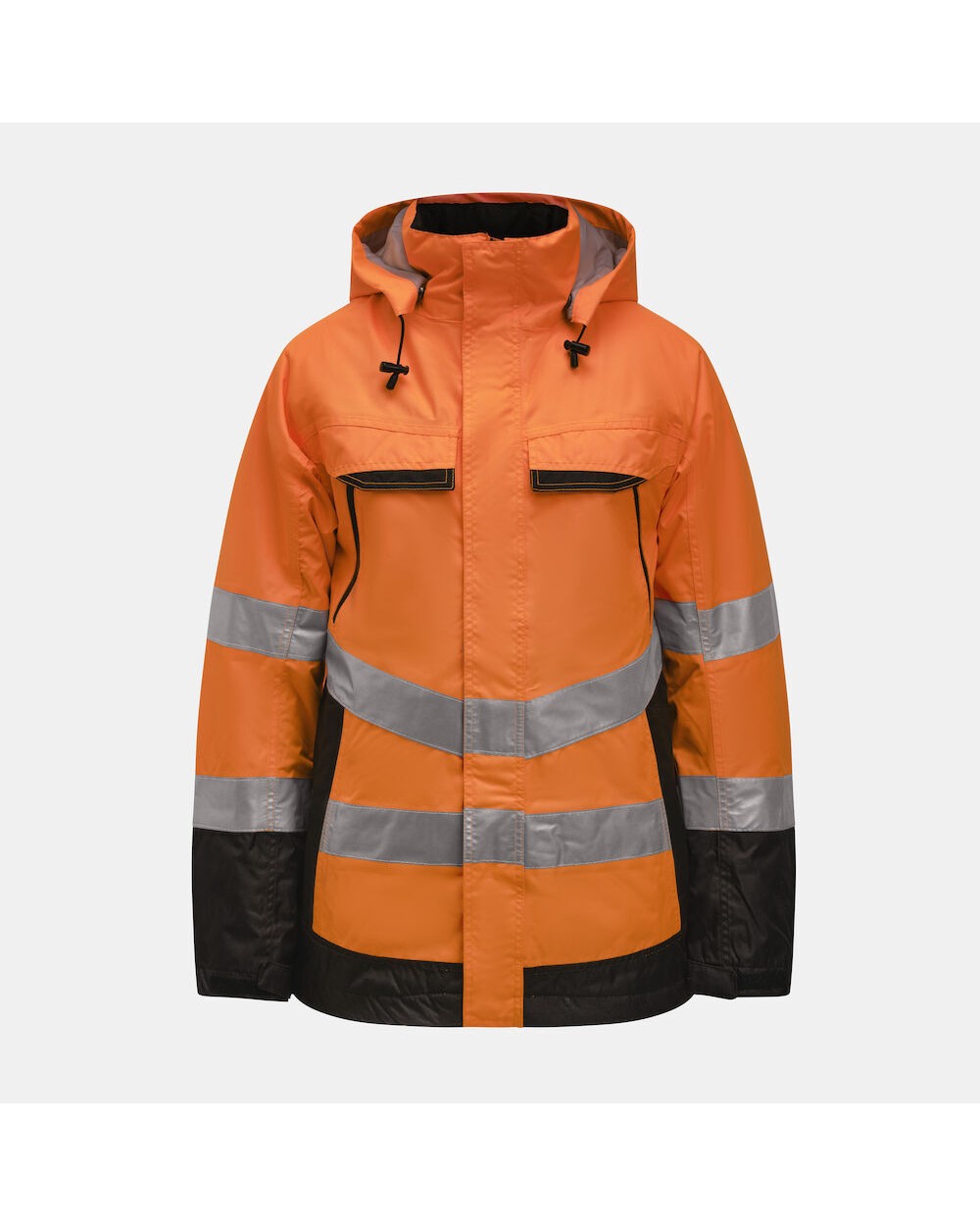 Jassen JOBMAN 1383 Hi-Vis Lined Jacket voor bedrukking &amp; borduring