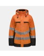 JOBMAN 1383 Gefütterte Shelljacke Hi-Vis Jacken personalisierbar