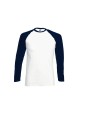 T-Shirts personnalisable FOL VALUEWEIGHT LONG SLEEVE BASEBALL T
