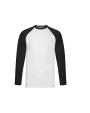 T-Shirts personnalisable FOL VALUEWEIGHT LONG SLEEVE BASEBALL T