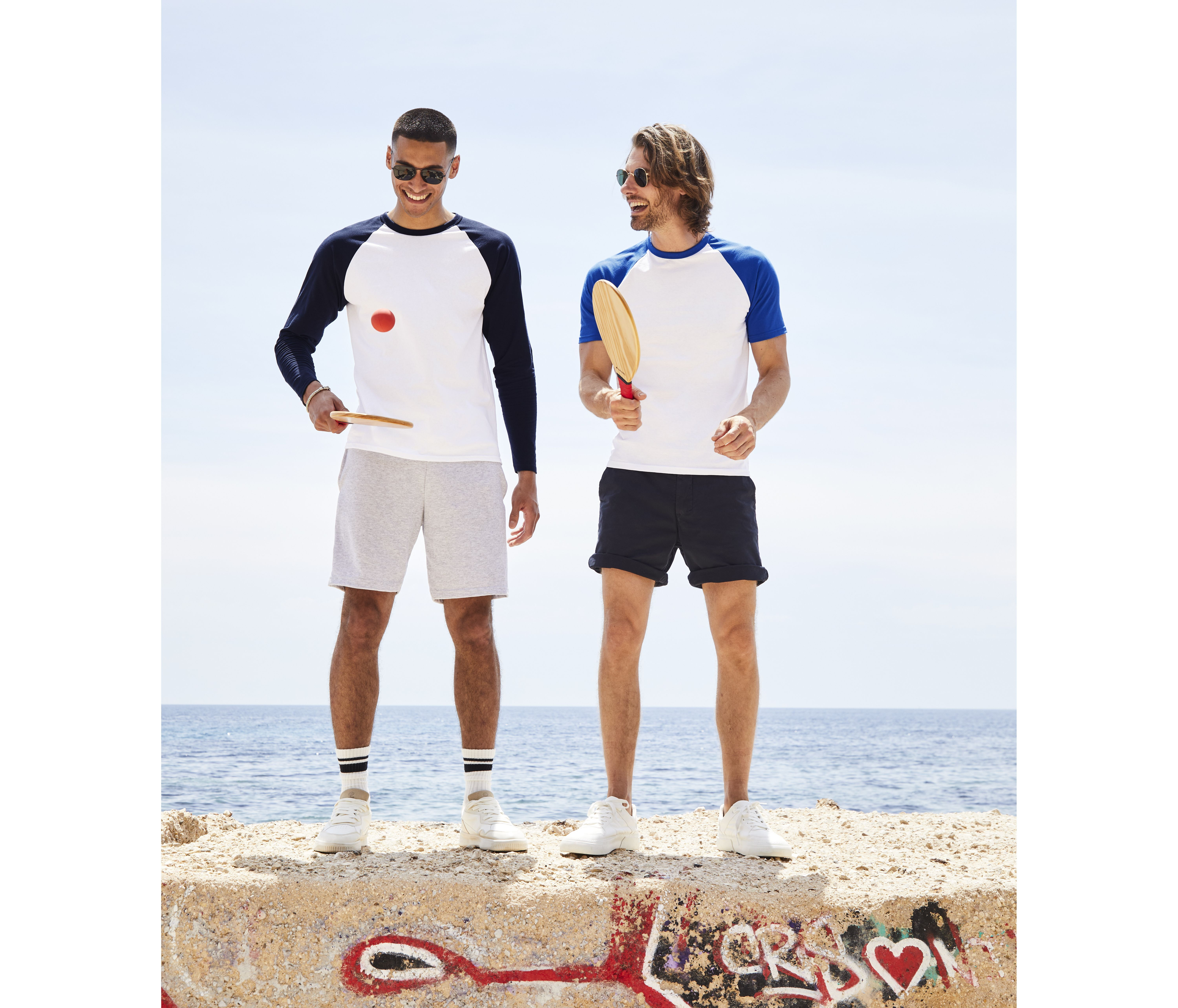 T-Shirts personnalisable FOL VALUEWEIGHT LONG SLEEVE BASEBALL T