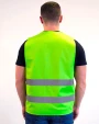 Gilets de sécurité personnalisable FLUOFLASH Safety jacket !! ZIPPER !!