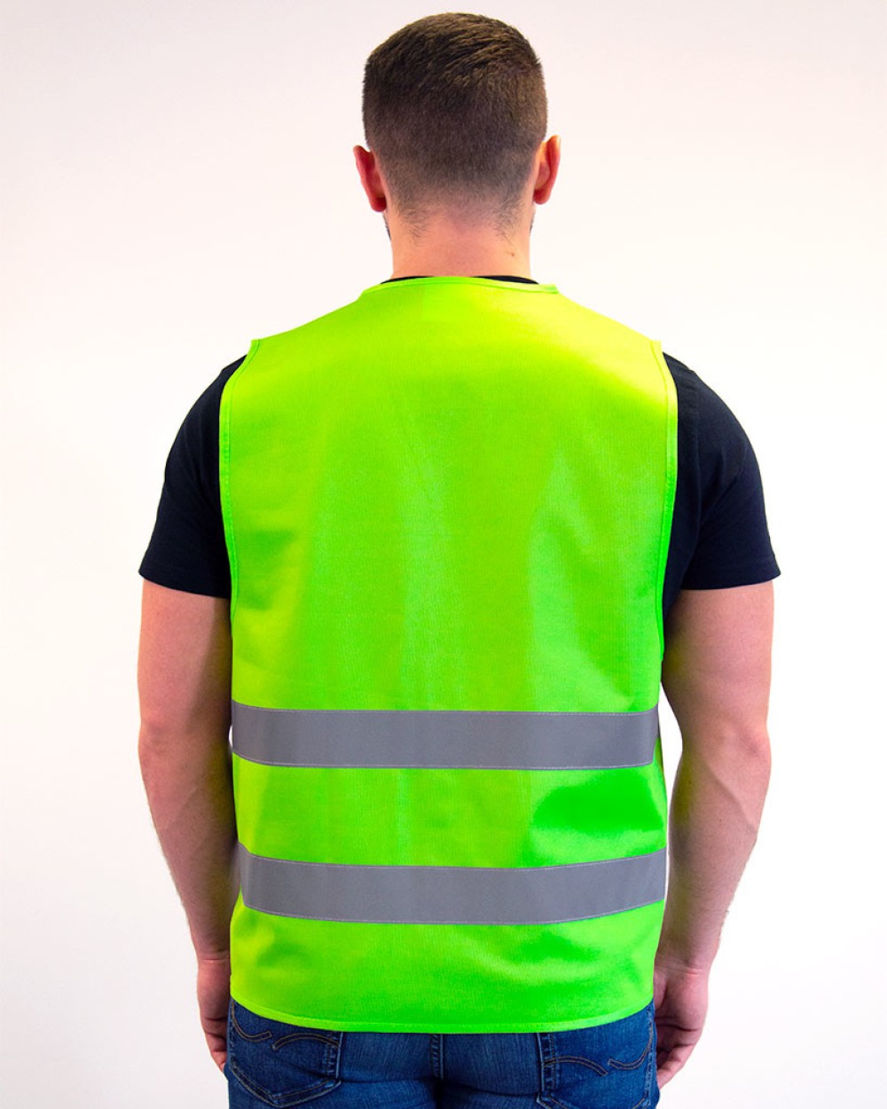 Gilets de sécurité personnalisable FLUOFLASH Safety jacket !! ZIPPER !!