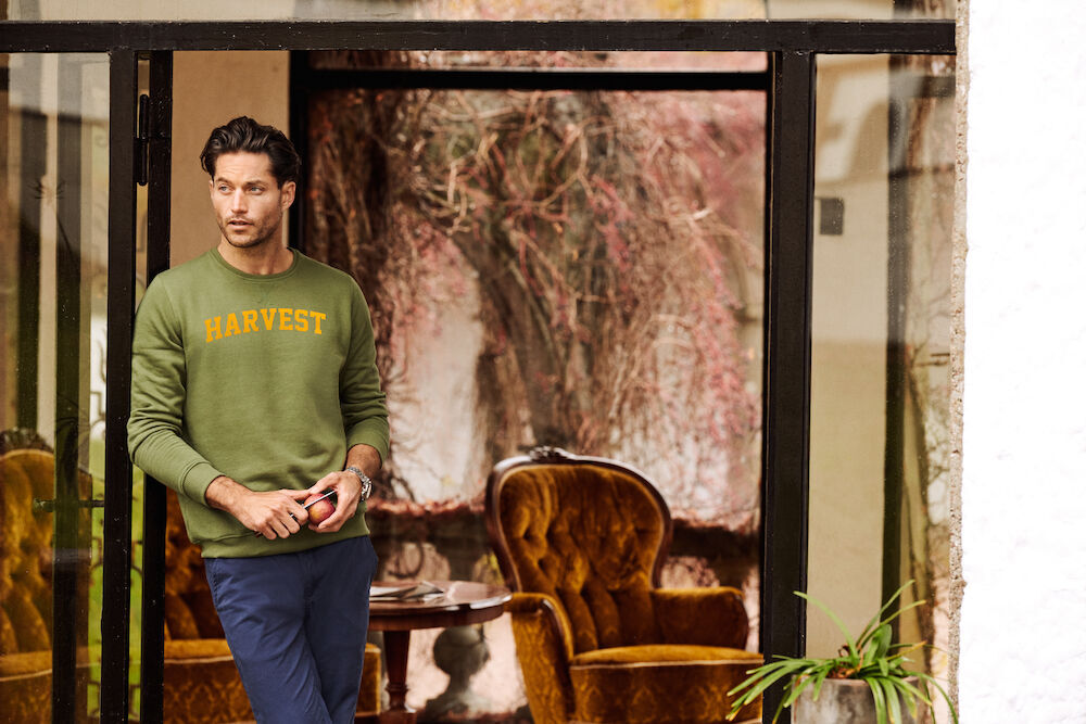 Truien JAMES-HARVEST Alder Heights
Sweater Heren voor bedrukking &amp; borduring