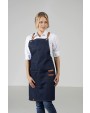 Schorten EXNER Bib Apron Denim voor bedrukking &amp; borduring