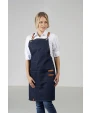 EXNER Bib Apron Denim Schürzen personalisierbar