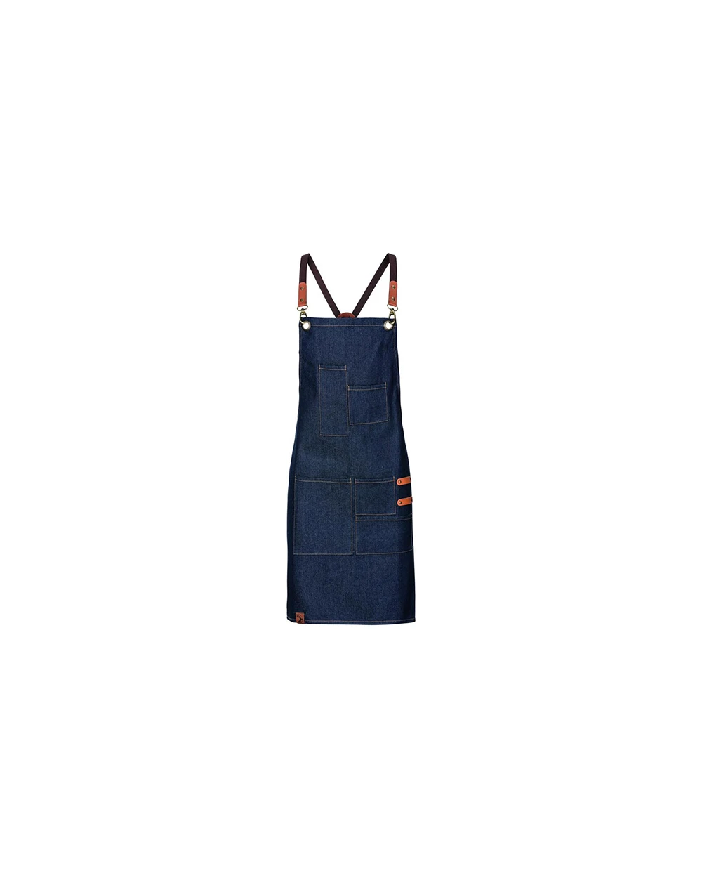 EXNER Bib Apron Denim Schürzen personalisierbar