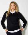 Truien KUSTOM KIT Women's Classic Fit Arundel Sweater voor bedrukking &amp; borduring