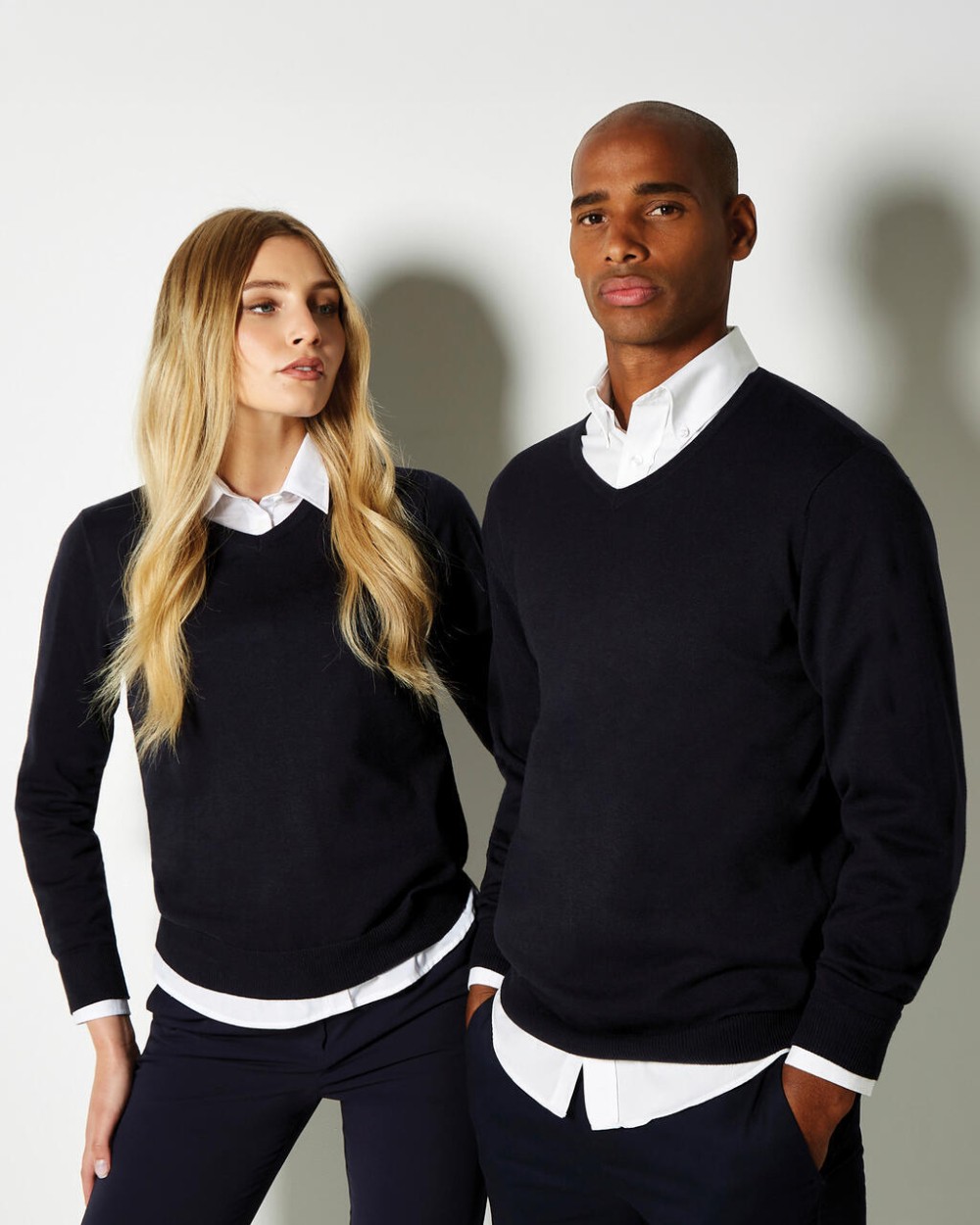 KUSTOM KIT Women's Classic Fit Arundel Sweater Pullovers personalisierbar