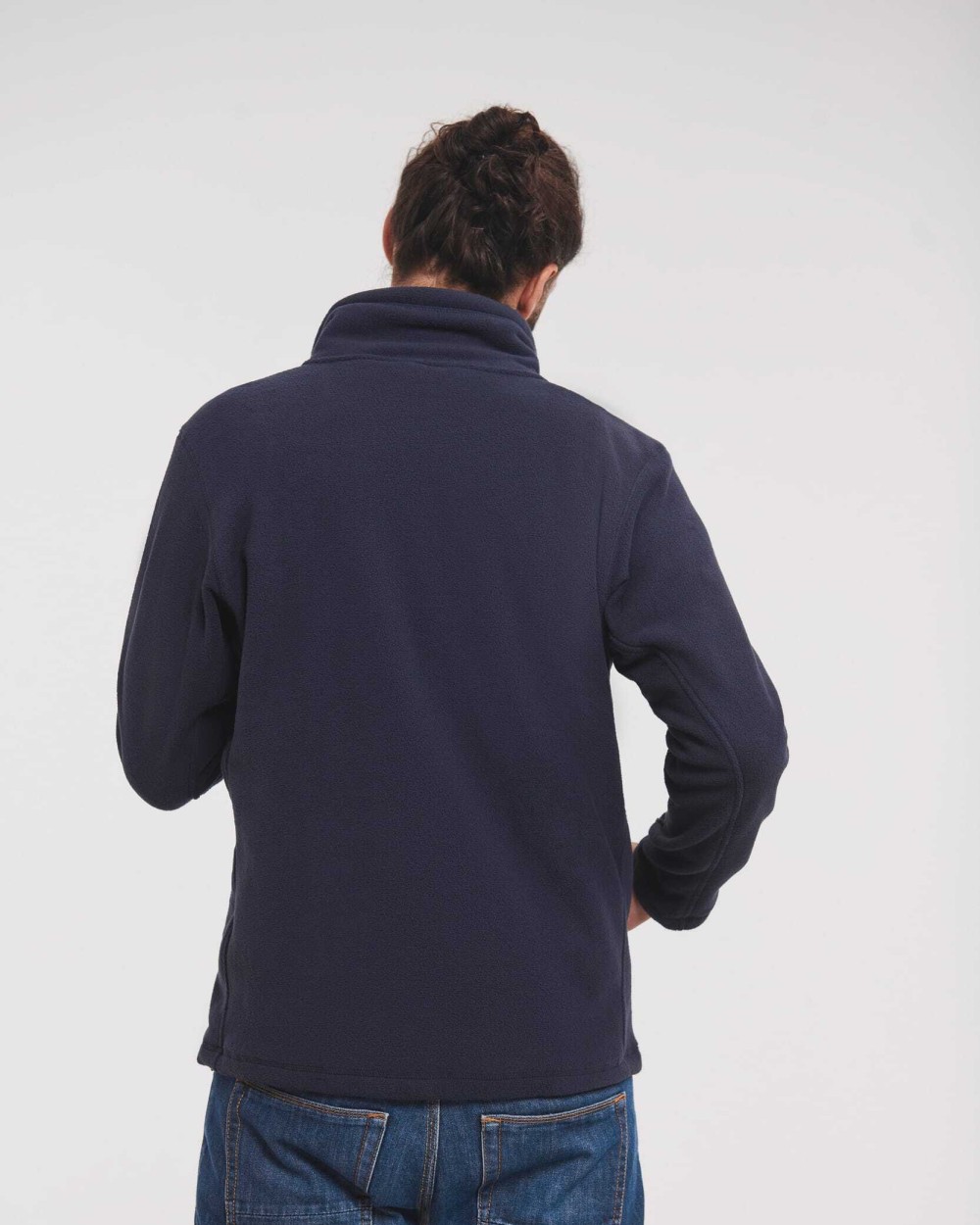 Laines polaires personnalisable RUSSELL Polaire col zippé