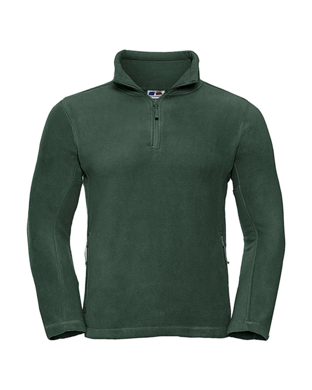 RUSSELL 1/4 Zip Outdoor Fleece Polar Fleeces personalisierbar