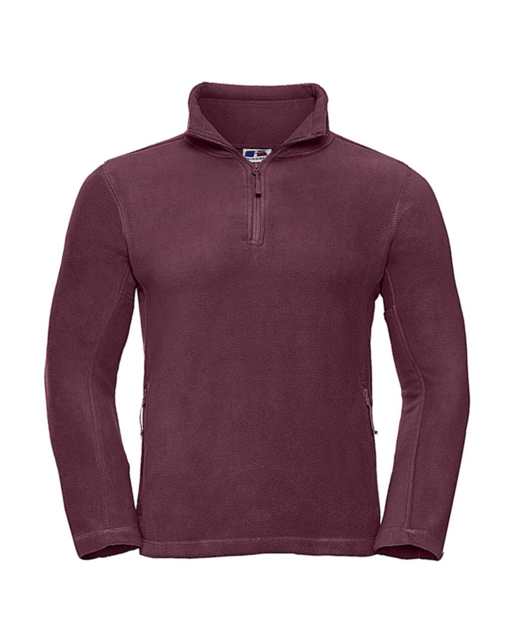 RUSSELL 1/4 Zip Outdoor Fleece Polar Fleeces personalisierbar