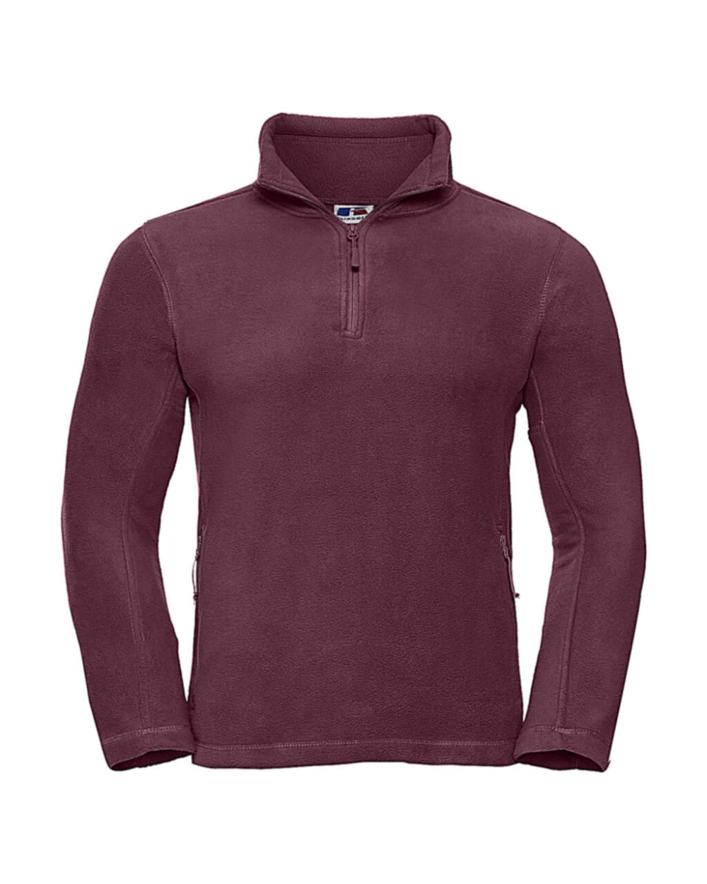 RUSSELL 1/4 Zip Outdoor Fleece Polar Fleeces personalisierbar