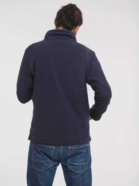 Laines polaires à personnaliser RUSSELL Polaire col zippé 