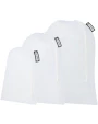 Tote bags 4DO Set van 3 gerecyclede polyester groente & fruit tassen voor bedrukking &amp; borduring