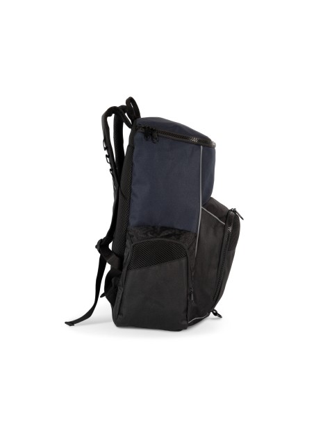 KIMOOD Sac à dos de sport recyclé avec porte-objets /api/colors/bff4746c-be60-4de0-8a3e-9dbc89c184c1 personnalisable