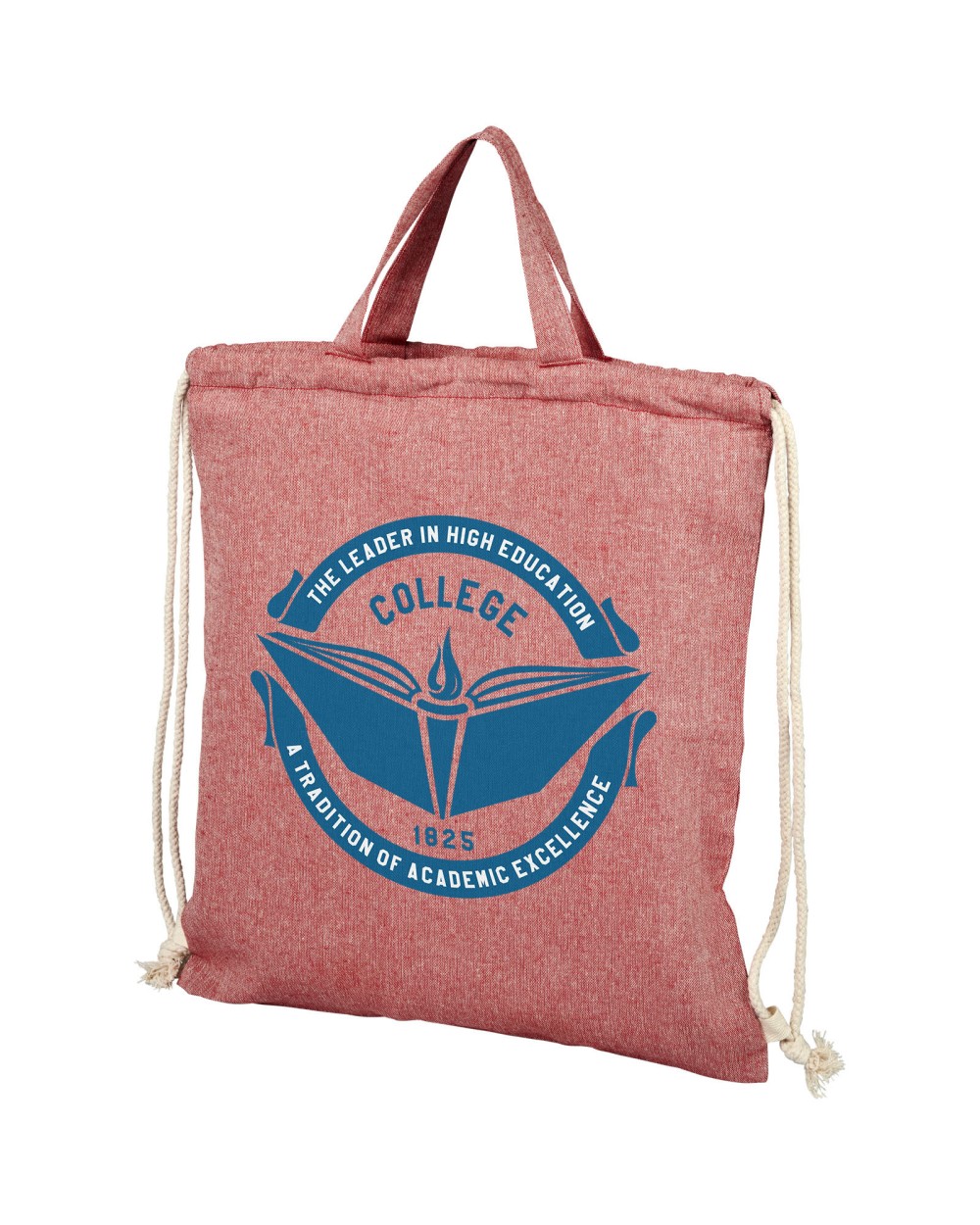 4DO Pheebs 150 g/m² recycelter Turnbeutel 6L Taschen personalisierbar