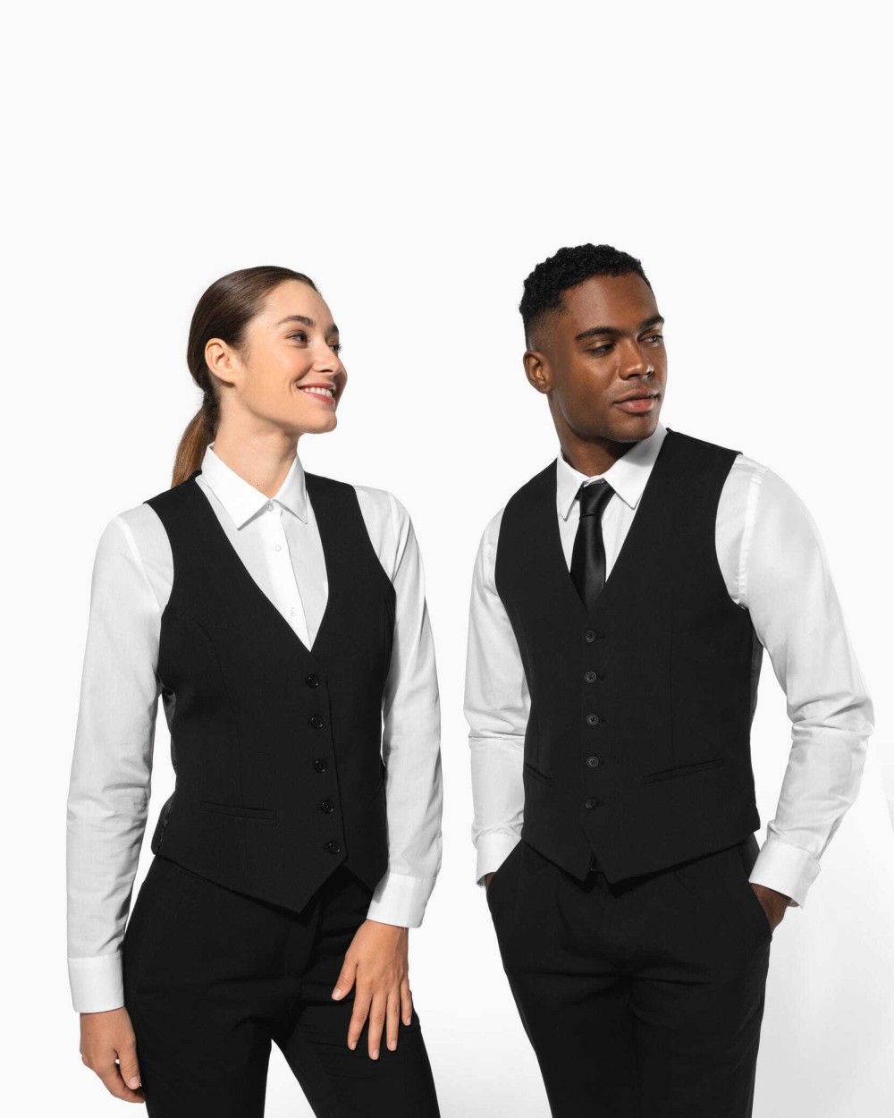 KARIBAN Damen-Weste Jacken personalisierbar