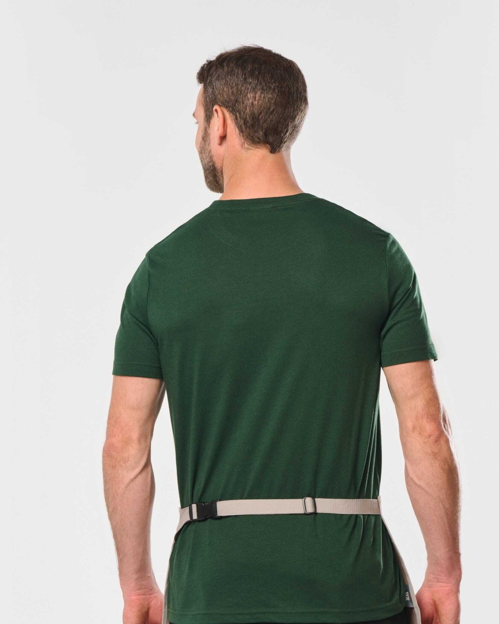 WK. DESIGNED TO WORK Kurze umweltfreundliche Unisex-Gärtnerschürze Schürzen personalisierbar