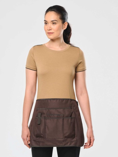 Tabliers à personnaliser WK. DESIGNED TO WORK Tablier court de jardinage écoresponsable unisexe 