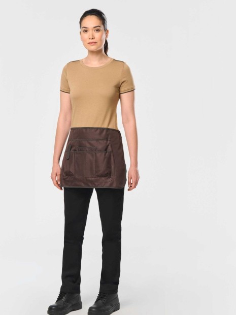 Tabliers à personnaliser WK. DESIGNED TO WORK Tablier court de jardinage écoresponsable unisexe 