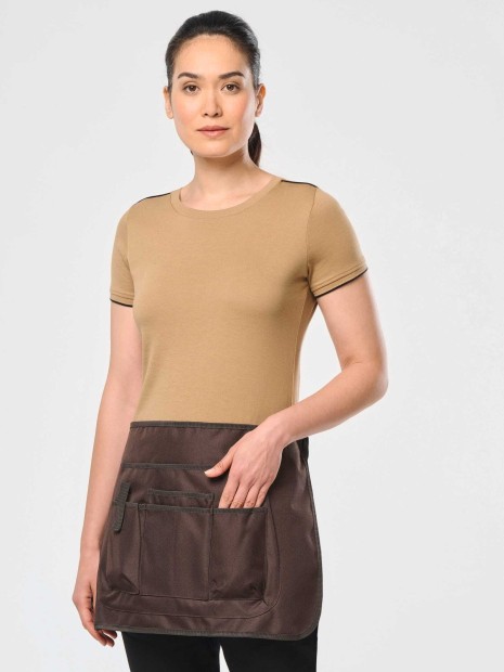 Tabliers à personnaliser WK. DESIGNED TO WORK Tablier court de jardinage écoresponsable unisexe 