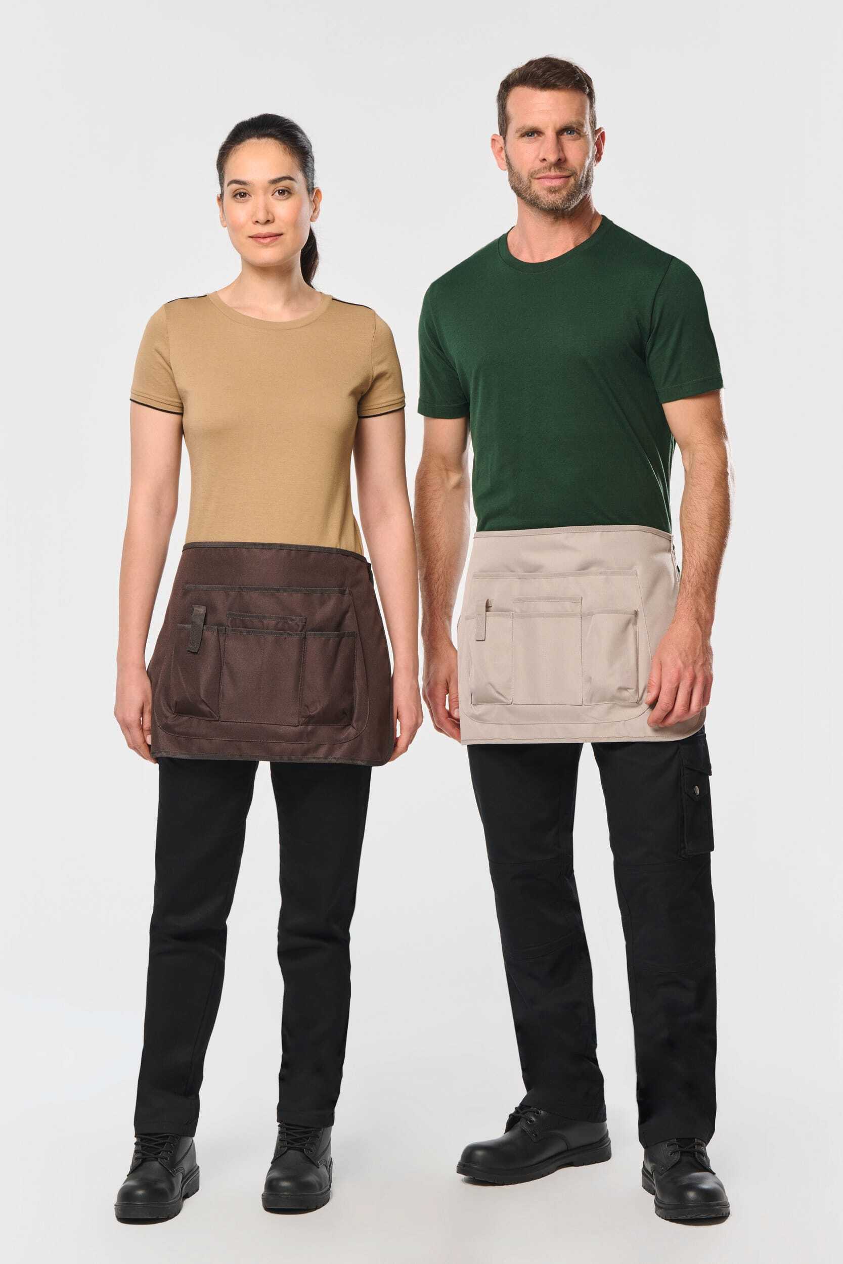 Tabliers personnalisable WK. DESIGNED TO WORK Tablier court de jardinage écoresponsable unisexe