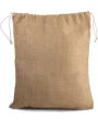 KIMOOD Tasche aus Jutestoff mit Kordel Taschen personalisierbar