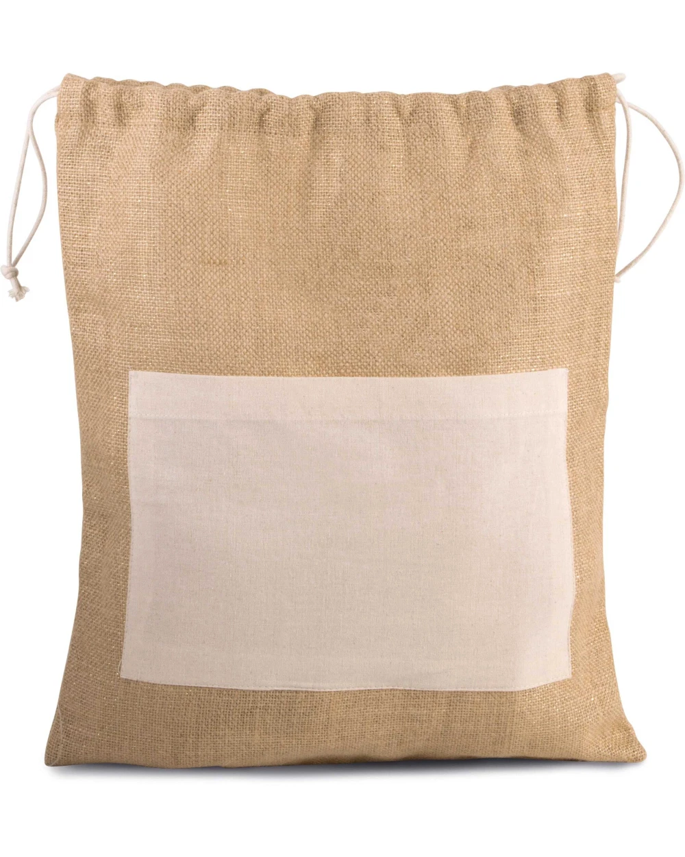 Sacs & Bagagerie personnalisable KIMOOD Sac en toile de jute avec cordelettes