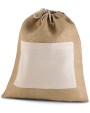 Sacs & Bagagerie personnalisable KIMOOD Sac en toile de jute avec cordelettes
