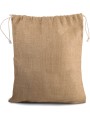 KIMOOD Sac en toile de jute avec cordelettes  personnalisable