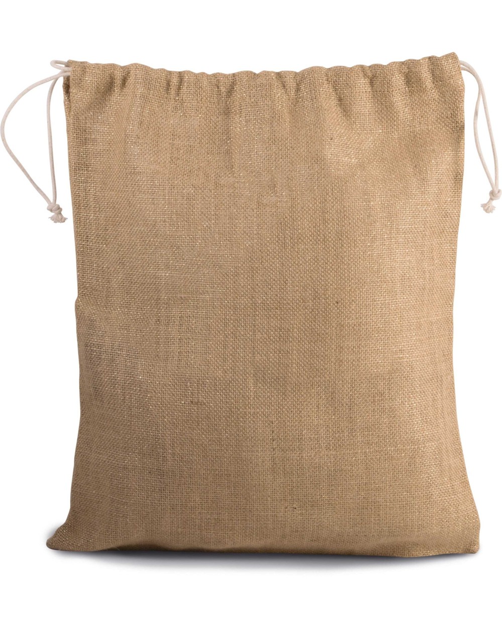 Sacs & Bagagerie personnalisable KIMOOD Sac en toile de jute avec cordelettes