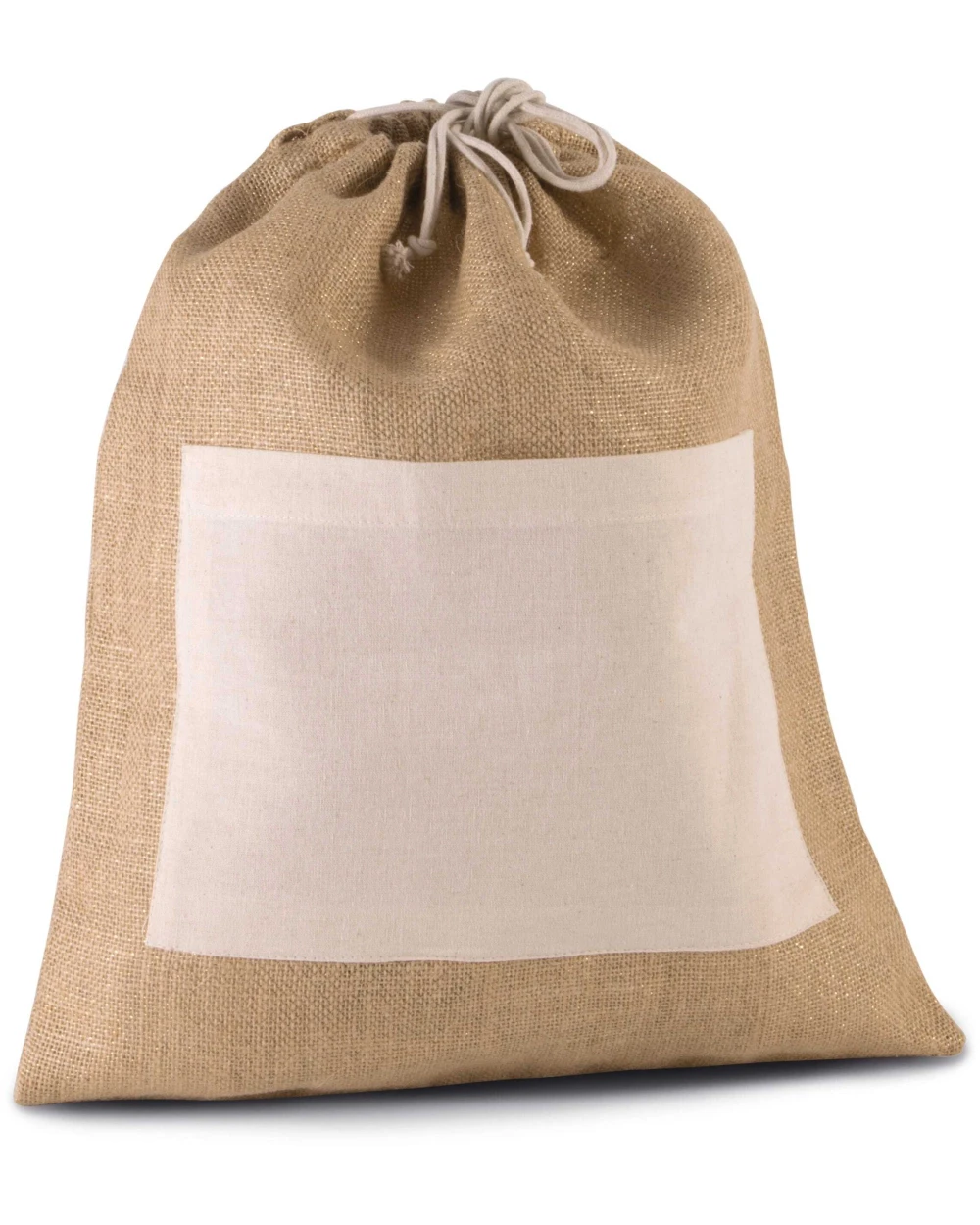 Sacs & Bagagerie personnalisable KIMOOD Sac en toile de jute avec cordelettes