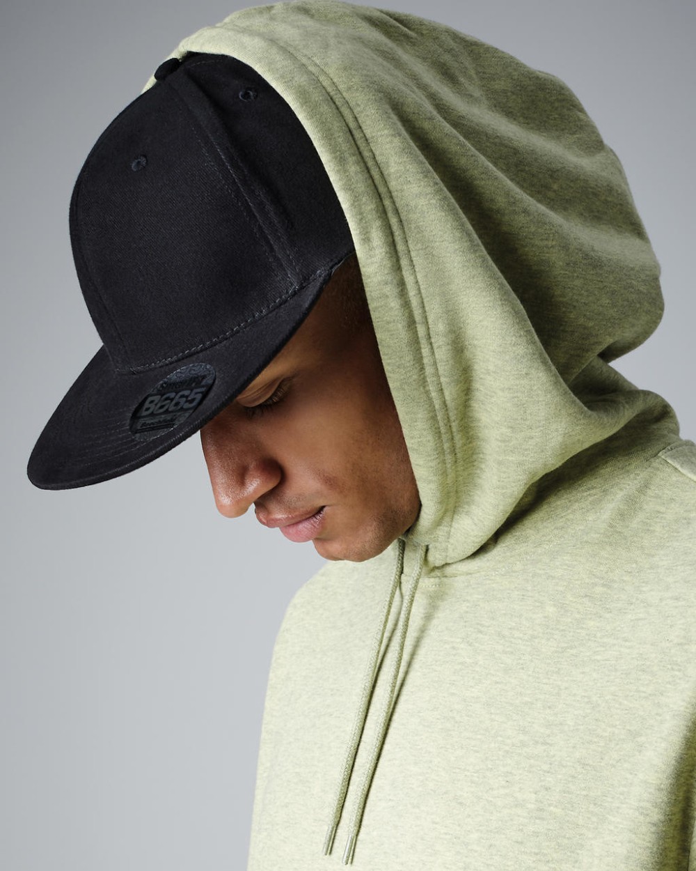 Petjes BEECHFIELD Pro-Stretch Flat Peak Cap voor bedrukking &amp; borduring