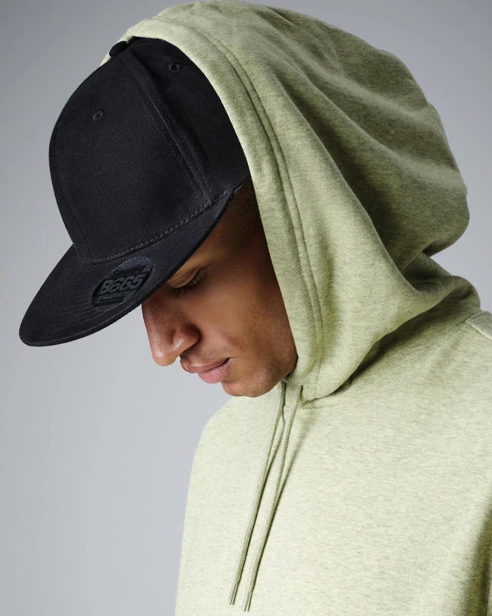 Petjes BEECHFIELD Pro-Stretch Flat Peak Cap voor bedrukking &amp; borduring