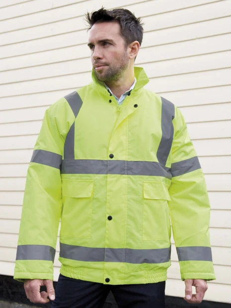 Vestes à personnaliser RESULT HI VIZ WINTER BLOUSON 
