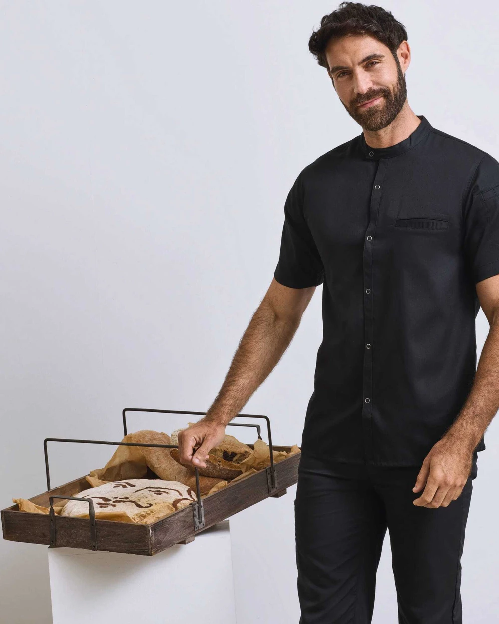 PREMIER Chef-Kochjacke mit kurzen Ärmeln Schürzen personalisierbar