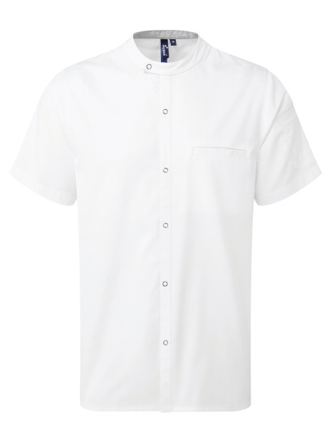 PREMIER Veste chef cuisinier manches courtes /api/colors/7a92cd2d-10d2-40b4-928b-296bb7487506 personnalisable