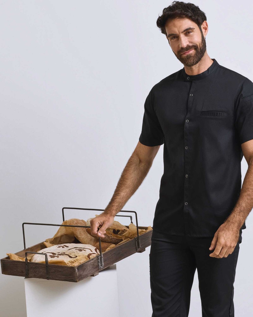 Tabliers personnalisable PREMIER Veste chef cuisinier manches courtes
