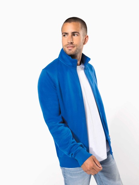 Sweat-shirts à personnaliser KARIBAN Veste molleton gratté homme 