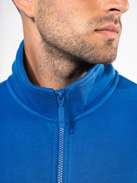 Sweat-shirts à personnaliser KARIBAN Veste molleton gratté homme 