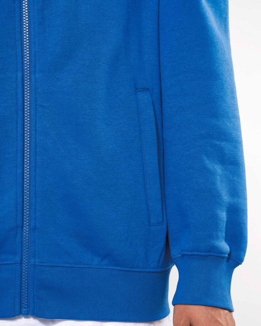 Sweat-shirts personnalisable KARIBAN Veste molleton gratté homme