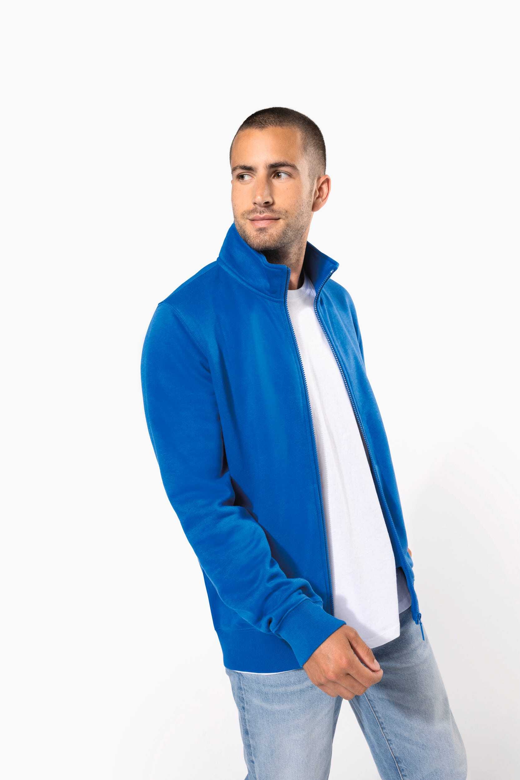 Sweat-shirts personnalisable KARIBAN Veste molleton gratté homme