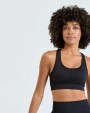 TRIDRI Women's TriDri® seamless '3D fit' multi-sport sculpt solid colour bra T-Shirts personalisierbar