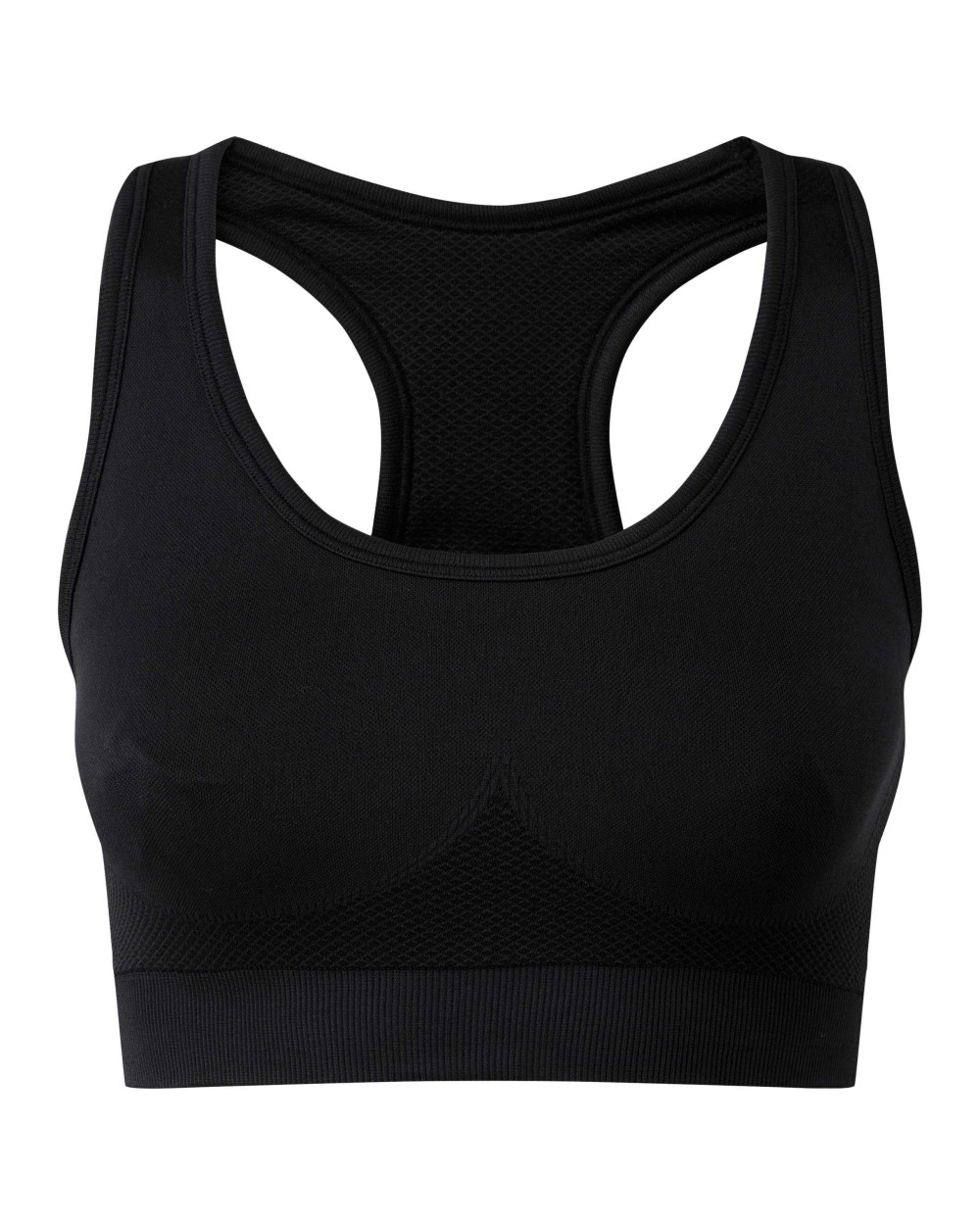TRIDRI Women's TriDri® seamless '3D fit' multi-sport sculpt solid colour bra T-Shirts personalisierbar
