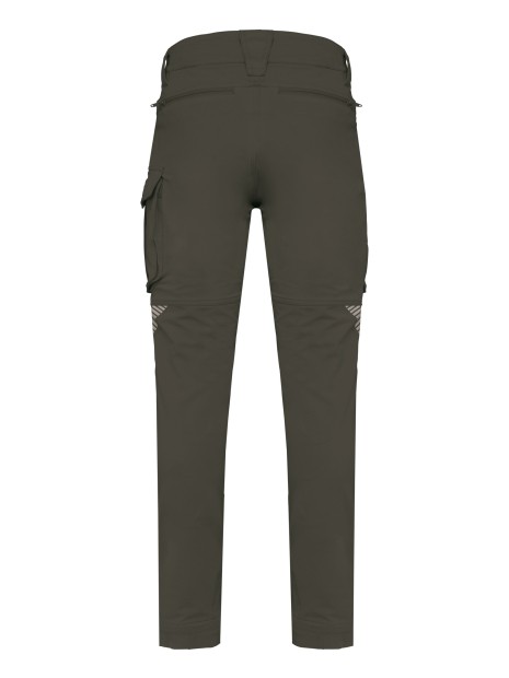 WK. DESIGNED TO WORK Pantalon stretch recyclé multipoches unisexe /api/colors/7d4189a1-61a3-430b-83e5-a3a6fe159806 personnalisable