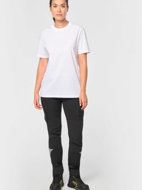 Pantalons à personnaliser WK. DESIGNED TO WORK Pantalon stretch recyclé multipoches unisexe 