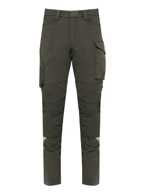 WK. DESIGNED TO WORK Pantalon stretch recyclé multipoches unisexe /api/colors/7d4189a1-61a3-430b-83e5-a3a6fe159806 personnalisable