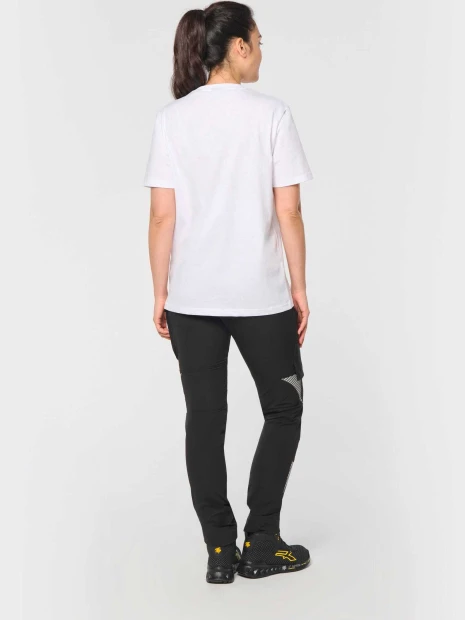Pantalons à personnaliser WK. DESIGNED TO WORK Pantalon stretch recyclé multipoches unisexe 